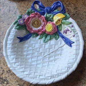 Beautiful Fitz And Floyd serving bowl vintage